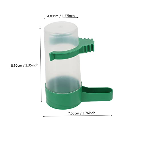 PartyKindom 10 Stück Automatischer Trinkbrunnen Kleiner Vogelwasserspender Vogel Trinken Futtervogel Vögel Wasserflasche Feeder Wassertränke für Tauben Pet Bird Feeder Wasser Plastik Grün PartyKindom 10 Stück Automatischer Trinkbrunnen Kleiner Vogelwasserspender Vogel Trinken Futtervogel Vögel Wasserflasche Feeder Wassertränke für Tauben Pet Bird Feeder Wasser Plastik Grün von PartyKindom