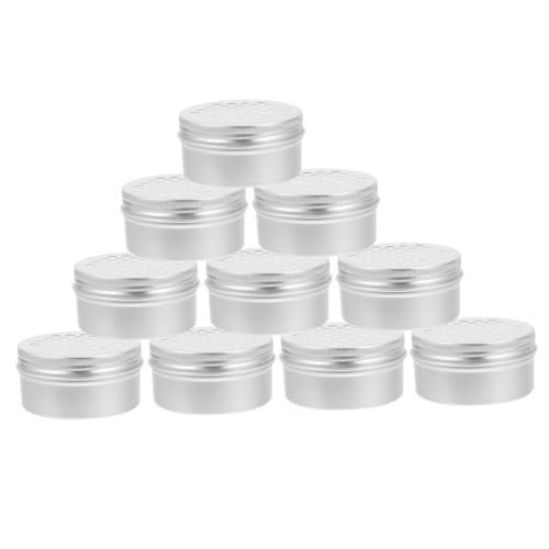 PartyKindom 10 Stück Teiliges Hundeschnüffel Trainingsset Aluminium Dosen für Riechtraining für Fährtenarbeit zur Verbesserung Geruchswahrnehmung und Stressreduktion bei Hunden PartyKindom 10 Stück Teiliges Hundeschnüffel Trainingsset Aluminium Dosen für Riechtraining für Fährtenarbeit zur Verbesserung Geruchswahrnehmung und Stressreduktion bei Hunden von PartyKindom