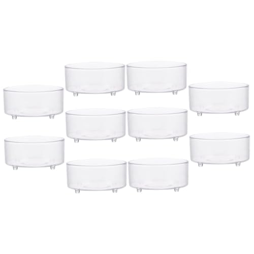 PartyKindom 10 Stück Teiliges Reptilien Futter und Wassernapf aus Robustem Transparent Schwer und Kippsicher Vielseitig Einsetzbar für Schildkröten Eidechsen und Andere Kleine Reptilien im PartyKindom 10 Stück Teiliges Reptilien Futter und Wassernapf aus Robustem Transparent Schwer und Kippsicher Vielseitig Einsetzbar für Schildkröten Eidechsen und Andere Kleine Reptilien im von PartyKindom