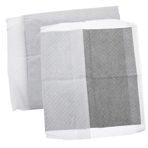 PartyKindom 100 Stück Haustier Pads Atmungsaktive Saugstarke Kaninchen und Hamster Käfigeinlage Auslaufsichere Trainingsunterlage für Kleine Haustiere S von PartyKindom