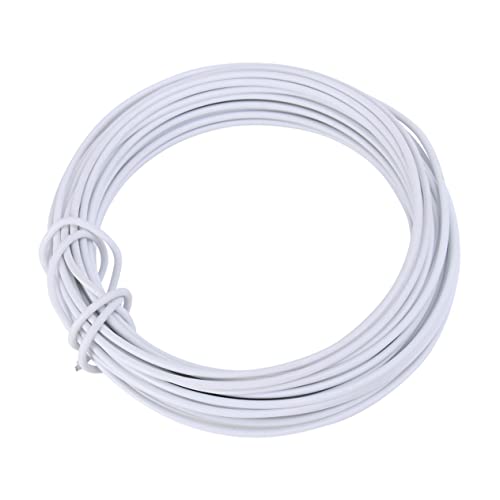 PartyKindom 10M Biegbarer Metalldraht Weiß Dicke für DIY Klettergerüste Pflanzenbefestigung und Gartenprojekte Weicheisendraht für Kletterpflanzen PartyKindom 10M Biegbarer Metalldraht Weiß Dicke für DIY Klettergerüste Pflanzenbefestigung und Gartenprojekte Weicheisendraht für Kletterpflanzen von PartyKindom