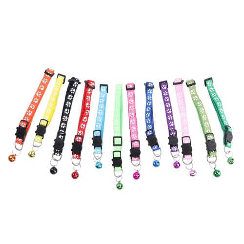 PartyKindom 12 Stück Teiliges Verstellbares Haustierhalsband für Katzen und Hunde Dekorative mit Glocken Täglichen Gebrauch und Stylisches Auftreten PartyKindom 12 Stück Teiliges Verstellbares Haustierhalsband für Katzen und Hunde Dekorative mit Glocken Täglichen Gebrauch und Stylisches Auftreten von PartyKindom