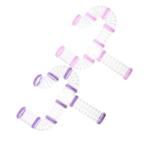 PartyKindom 16Stücke DIY Käfigtunnel für Hamster Teiliges aus Robustem für Kreative Fördert Räumliches und Bewegungsfreiheit im Hamsterkäfig PartyKindom 16Stücke DIY Käfigtunnel für Hamster Teiliges aus Robustem für Kreative Fördert Räumliches und Bewegungsfreiheit im Hamsterkäfig von PartyKindom