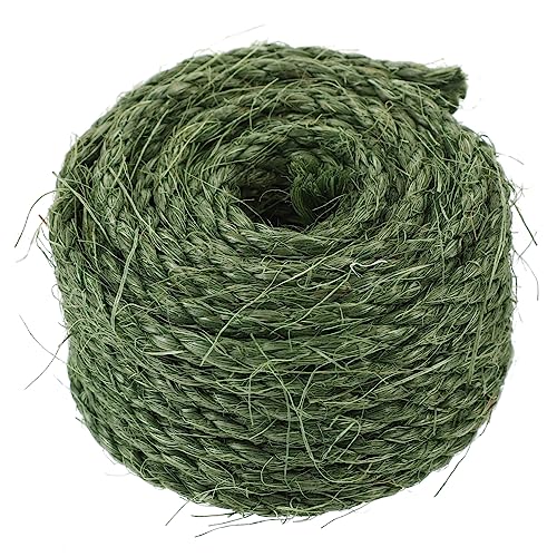 PartyKindom 1Rolle Katzenkratzbaum Sisal Hanfseil Hochwertiges Kratzseil für DIY Katzenkrallenpfosten Langlebig Verarbeiten als für Katzenliebhaber PartyKindom 1Rolle Katzenkratzbaum Sisal Hanfseil Hochwertiges Kratzseil für DIY Katzenkrallenpfosten Langlebig Verarbeiten als für Katzenliebhaber von PartyKindom