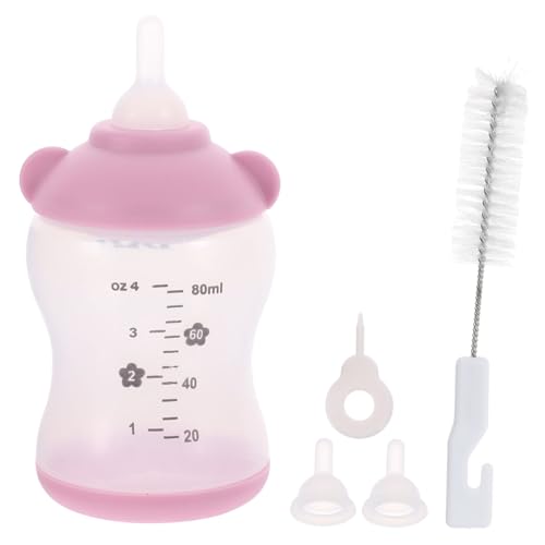 PartyKindom 1Satz Kleines Haustier Fütterungsset Praktische Pflegeflasche für Welpen Kätzchen Kleine Wiederverwendbar zu Reinigen mit Maßstab für Präzise Fütterung von PartyKindom