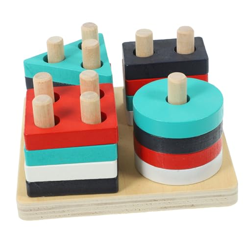 PartyKindom Papagei Holzblock Puzzle Spielzeug Intelligenzspielzeug für Vögel Geeignet für Training und Spiel aus Leichtem Holz Sicher und Langlebig PartyKindom Papagei Holzblock Puzzle Spielzeug Intelligenzspielzeug für Vögel Geeignet für Training und Spiel aus Leichtem Holz Sicher und Langlebig von PartyKindom