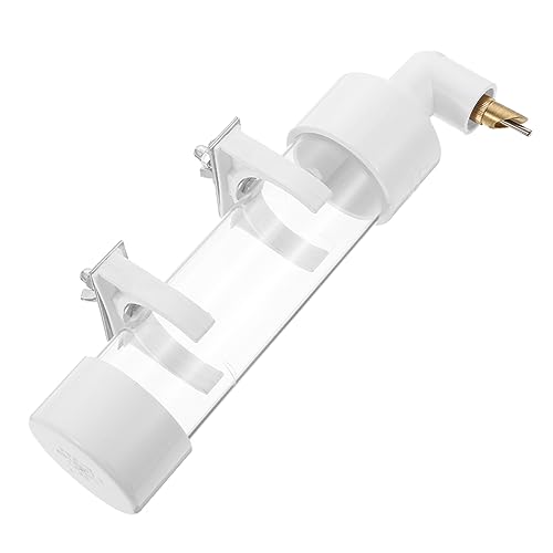PartyKindom 1Stück Automatischer Wasserspender für Vögel Transparent Hochwertiges Haustierzubehör für Wellensittiche und Papageien Praktische Trinkflasche für Haustiere PartyKindom 1Stück Automatischer Wasserspender für Vögel Transparent Hochwertiges Haustierzubehör für Wellensittiche und Papageien Praktische Trinkflasche für Haustiere von PartyKindom