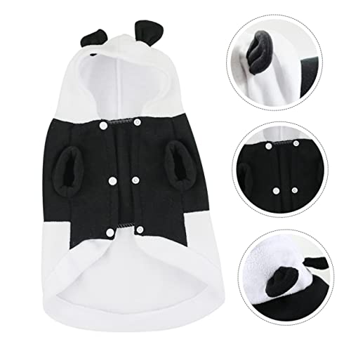 PartyKindom 1Stück Haustierkostüm Panda Form für Herbst und Winter Lustige Hundekleidung Bequemes und Stylisches Design aus Hochwertigen Materialien für Kleine bis Große Haustiere PartyKindom 1Stück Haustierkostüm Panda Form für Herbst und Winter Lustige Hundekleidung Bequemes und Stylisches Design aus Hochwertigen Materialien für Kleine bis Große Haustiere von PartyKindom