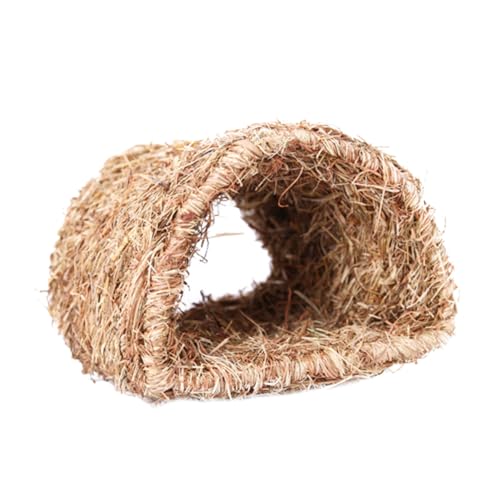PartyKindom 1Stück Kaninchenhütte aus Naturmaterialien Lustiges Tunnelspielzeug für Kleine Haustiere Wie Hamster und Rennmäuse Sichere und Ansprechende Umgebung für Bewegung PartyKindom 1Stück Kaninchenhütte aus Naturmaterialien Lustiges Tunnelspielzeug für Kleine Haustiere Wie Hamster und Rennmäuse Sichere und Ansprechende Umgebung für Bewegung von PartyKindom