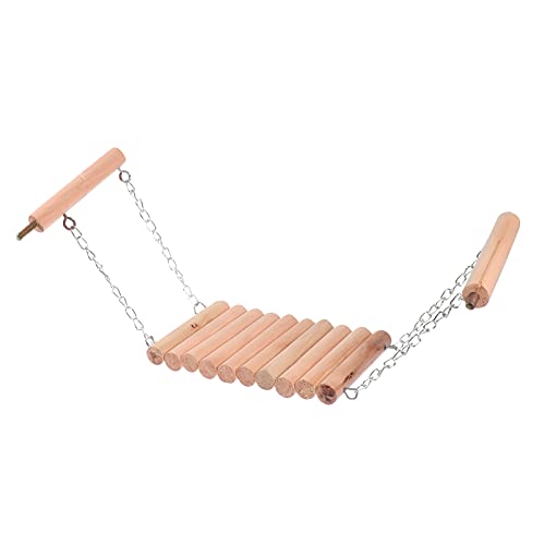 PartyKindom 1Stück Vögel Schwing aus Naturholz Hängendes Kletterspielzeug für Papageien und Wellensittiche Langlebig und für Haustiere PartyKindom 1Stück Vögel Schwing aus Naturholz Hängendes Kletterspielzeug für Papageien und Wellensittiche Langlebig und für Haustiere von PartyKindom