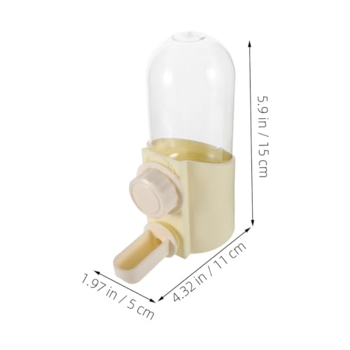 PartyKindom 2 STÜCK Wasserspender Vögel Integrierte Trinkflasche und Futtertrog für Kleine Haustiere Wie Tauben Papageien und Wachteln Geeignet für Vogelkäfige und Vogelhaltung PartyKindom 2 STÜCK Wasserspender Vögel Integrierte Trinkflasche und Futtertrog für Kleine Haustiere Wie Tauben Papageien und Wachteln Geeignet für Vogelkäfige und Vogelhaltung von PartyKindom