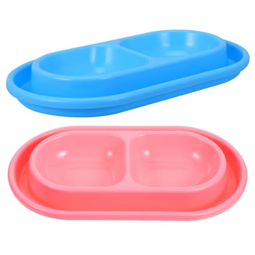 PartyKindom 2 Stück Anti Ameisen Katzennapf Katzennäpfe Für Nassfutter Doppelte Tierfutternäpfe Outdoor Katzenfutterstation Hundewassernapf Outdoor Katzenfutterstation Doppelter Futternapf von PartyKindom