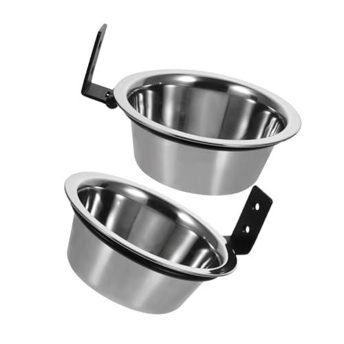 PartyKindom 2 Stück Erhöhte Futter und Wasserschalen aus Stabiler Leicht zu Reinigender Halter für Kleine Hunde Ergonomisches Design mit Verstellbarer PartyKindom 2 Stück Erhöhte Futter und Wasserschalen aus Stabiler Leicht zu Reinigender Halter für Kleine Hunde Ergonomisches Design mit Verstellbarer von PartyKindom