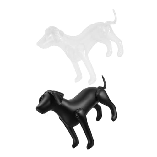PartyKindom 2 Stück Haustierbekleidungsmodell Schaufensterpuppenständer für Hunde Hundeschaufensterpuppen hundekleidung hundezubehör Ausstellungsmodell für Haustierbekleidung aufblasbarer Hund von PartyKindom