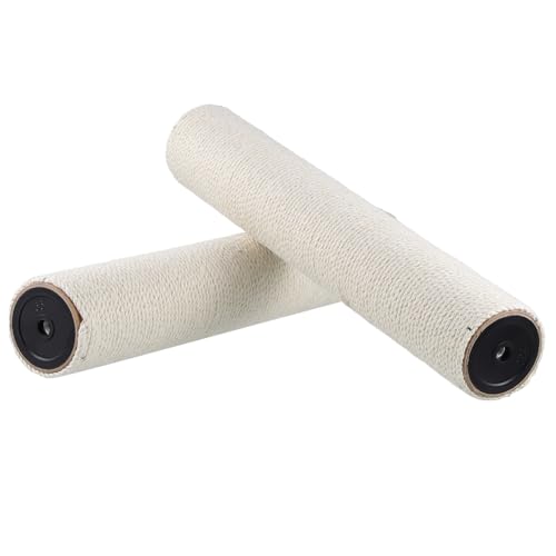 PartyKindom 2 Stück Kratzsäulen aus Natürlichem Sisal Robuste Ersatz Kratzstämme für Indoor Katzen Hohe DIY Kletterpfosten zur Möbelpflege und Krallenpflege von PartyKindom