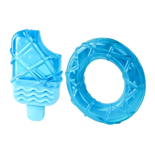 PartyKindom 2 Stück Kühlendes Kauspielzeug für Hunde Teiliges mit Gefrierbarem Design für Welpen für Zahnwechsel und Sommeraktivitäten Fördert Zahnhygiene und Spielspaß PartyKindom 2 Stück Kühlendes Kauspielzeug für Hunde Teiliges mit Gefrierbarem Design für Welpen für Zahnwechsel und Sommeraktivitäten Fördert Zahnhygiene und Spielspaß von PartyKindom
