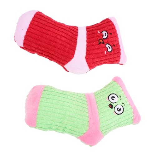 PartyKindom 2 Stück Soundspielzeugsocken quietschend Plüschspielzeug Kauspielzeug für Hunde Hundespielzeug für kleine Hunde Handwerkstierspielzeug Interaktives Welpenspielzeug PartyKindom 2 Stück Soundspielzeugsocken quietschend Plüschspielzeug Kauspielzeug für Hunde Hundespielzeug für kleine Hunde Handwerkstierspielzeug Interaktives Welpenspielzeug von PartyKindom