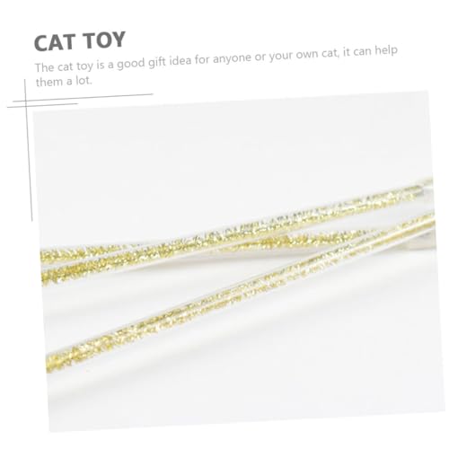 PartyKindom 2 Stück Teiliges Katzenspielzeug mit Bunten Federn Lustiger Katzenangel für Interaktives Federleichtes und Flexibles Katzenflirt Stressreduzierung und Bewegung von Katzen PartyKindom 2 Stück Teiliges Katzenspielzeug mit Bunten Federn Lustiger Katzenangel für Interaktives Federleichtes und Flexibles Katzenflirt Stressreduzierung und Bewegung von Katzen von PartyKindom