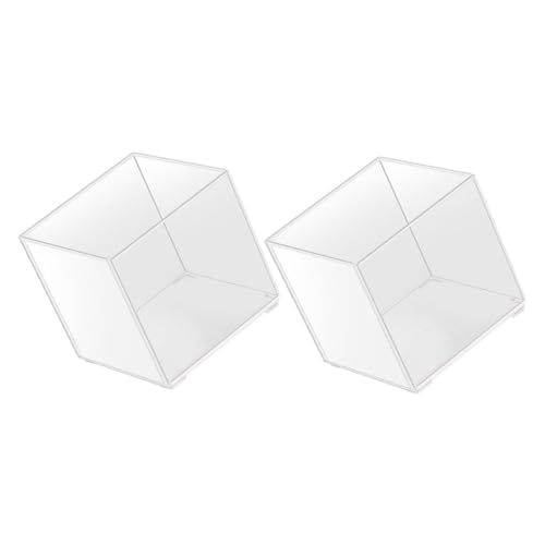 PartyKindom 2 Stück Wasserpflanzenbehälter Transparentes Terrarium für Sukkulenten DIY Landschaftsgefäß für Desktop Pflanzen für Hydrokultur und Pflanzenpflege von PartyKindom