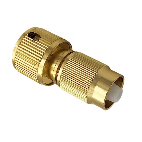 PartyKindom 2 Stücke Aluminium Legierung Schlauch Goldene Teleskop Fitting Teleskop Auto Waschen Clean Tool von PartyKindom