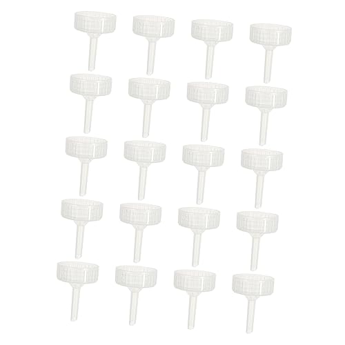 PartyKindom 20 Stück Brine Shrimp Kappen für Aquarien Einfache DIY Deckel zur Zucht von Garnelen Eiern Geeignet für Zuchtflaschen und Luftpumpen von PartyKindom