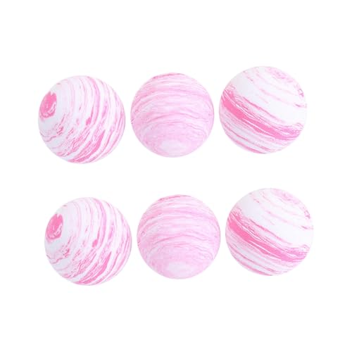 PartyKindom 20 Stück Teiliges Eva Bouncy Ball Kreatives und Lustiges Haustierspielzeug für Welpen und Katzen Elastische Spielbälle für Drinnen und Draußen Fördert Spielspaß und Langeweile von PartyKindom