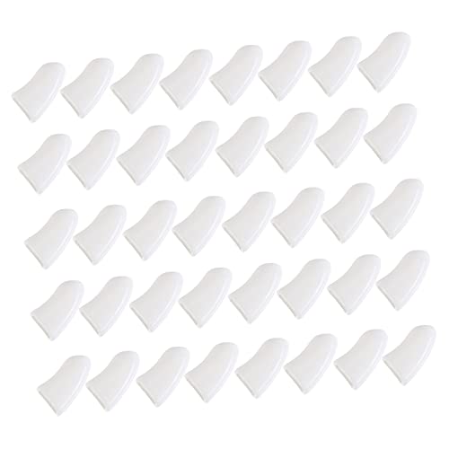 PartyKindom 2packungen Pet Nail Claw Covers Für Katzen Und Hunde Krallenschutz Langlebige TPR-Materialien Verhindern Kratzer An Möbeln Praktische Und Bequeme Anwendung Weiß von PartyKindom