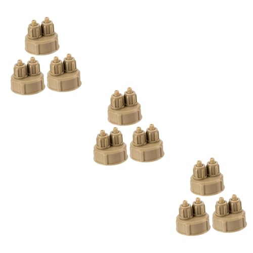 PartyKindom 3 Sätze Kohlendioxid Selber Machen Co2 Flasche Aquaristik Zubehör Co Dünger Kappen Zucht Verschleißfester Co2-generator Professionelle Co2 Caps Abs Light Brown 3 Stücke * 3 PartyKindom 3 Sätze Kohlendioxid Selber Machen Co2 Flasche Aquaristik Zubehör Co Dünger Kappen Zucht Verschleißfester Co2-generator Professionelle Co2 Caps Abs Light Brown 3 Stücke * 3 von PartyKindom