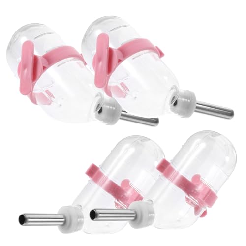 PartyKindom 4 Stück Automatischer Hamster Trinkflasche aus Wasserspender für Kleintiere mit Auslaufschutz für Tägliche Versorgung und Beobachtung Wasserstands PartyKindom 4 Stück Automatischer Hamster Trinkflasche aus Wasserspender für Kleintiere mit Auslaufschutz für Tägliche Versorgung und Beobachtung Wasserstands von PartyKindom