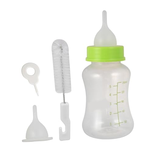 PartyKindom 4 Stück Haustier Fütterungsflasche Welpen Milchflasche mit Weitem Nippel Bpa Frei Langlebig Einfach zu Reinigen für Neugeborene Katzen und Kleine Hunde Farblich Zufällige Farbe PartyKindom 4 Stück Haustier Fütterungsflasche Welpen Milchflasche mit Weitem Nippel Bpa Frei Langlebig Einfach zu Reinigen für Neugeborene Katzen und Kleine Hunde Farblich Zufällige Farbe von PartyKindom