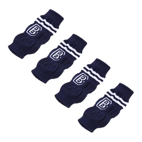 PartyKindom 4 Stück Hundesocken mit Rutsch Schutz Niedliche Atmungsaktive Pfotenschutz Beinlinge für Kleine Hunde und Katzen für Drinnen und Draußen Leichte Bequeme Haustier Leggings PartyKindom 4 Stück Hundesocken mit Rutsch Schutz Niedliche Atmungsaktive Pfotenschutz Beinlinge für Kleine Hunde und Katzen für Drinnen und Draußen Leichte Bequeme Haustier Leggings von PartyKindom