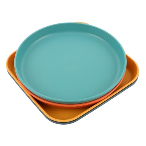 PartyKindom 4 Stück Multifunktionale Flache Schalen für Katzen und Kleine Hunde Leicht zu Reinigende Stilvolle Futterplatten für Nassfutter und Snacks für Täglichen Gebrauch PartyKindom 4 Stück Multifunktionale Flache Schalen für Katzen und Kleine Hunde Leicht zu Reinigende Stilvolle Futterplatten für Nassfutter und Snacks für Täglichen Gebrauch von PartyKindom