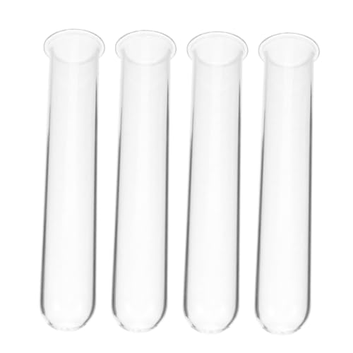 PartyKindom 4 Stück Reagenzglasvase Hochzeit Dekoration blumenständer Wasserkultur Blumenvase glaspfeife Terrariumpflanzen Hydroponischer Garten Pflanzgefäße aus Glasröhren Ausbreitung Vase von PartyKindom