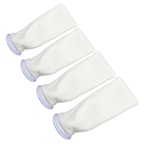 PartyKindom 4 Stück Teiliges Baumwoll Filterbeutel für Aquarium Dicke Filtersocken mit Hoher Wasserpermeabilität Mechanische Filterung für Süß und Aquarien Waschbar und Langlebig von PartyKindom
