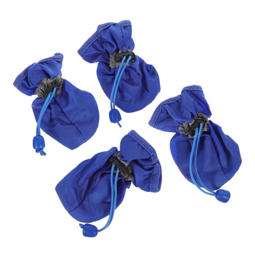 PartyKindom 4Stücke wasserdichte Hundestiefel für Kleine bis Mittlere rutschfeste Pfotenschutz Schuhe Atmungsaktiv und Verstellbar für Outdoor Aktivitäten PartyKindom 4Stücke wasserdichte Hundestiefel für Kleine bis Mittlere rutschfeste Pfotenschutz Schuhe Atmungsaktiv und Verstellbar für Outdoor Aktivitäten von PartyKindom