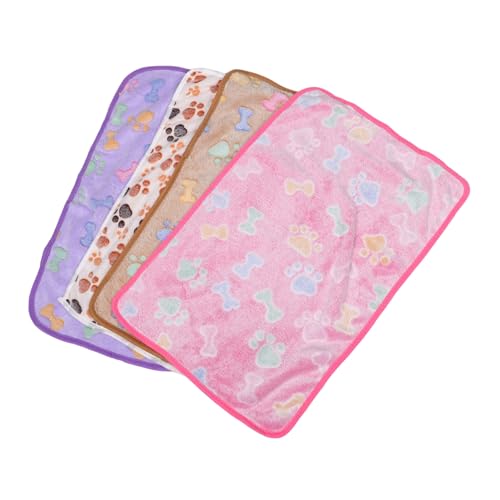 PartyKindom 4pcs Kätzchen Decke Fleece Weich Bequeme Haustiermatte Welpe Bettdecke Hunde Bettdecke Wurf Ideal Für Heimauto Im Freien Gebrauch PartyKindom 4pcs Kätzchen Decke Fleece Weich Bequeme Haustiermatte Welpe Bettdecke Hunde Bettdecke Wurf Ideal Für Heimauto Im Freien Gebrauch von PartyKindom