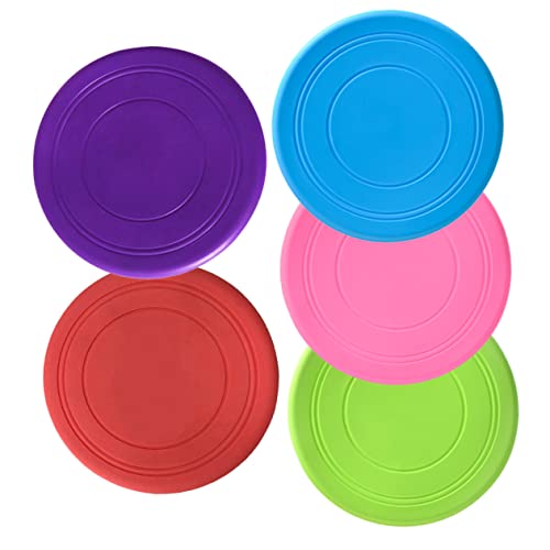 PartyKindom 5 Stück Haustier- Welpenspielzeug Ball wasserbahn Dog chew Toy für draußen Spielzeuge mit Fliegenscheibe für Welpen Hund Wurfscheibe Kieselgel PartyKindom 5 Stück Haustier- Welpenspielzeug Ball wasserbahn Dog chew Toy für draußen Spielzeuge mit Fliegenscheibe für Welpen Hund Wurfscheibe Kieselgel von PartyKindom