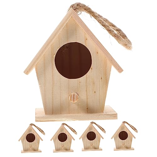 PartyKindom 5 Stück Mini Holz Vogelhaus Anhänger Imitation Vogel Nest Dekoration für Garten Natürlichem Holz für Hochzeitsfeiern Ostern und Kreative Raumgestaltung Zufällige PartyKindom 5 Stück Mini Holz Vogelhaus Anhänger Imitation Vogel Nest Dekoration für Garten Natürlichem Holz für Hochzeitsfeiern Ostern und Kreative Raumgestaltung Zufällige von PartyKindom
