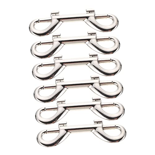 PartyKindom 6 Stück Teiliges Haustier Leine Haken Clips Karabinerhaken für Hundeleinen und Outdoor Aktivitäten Leicht und Tragbar für Tierbedarf und Dekoration von PartyKindom