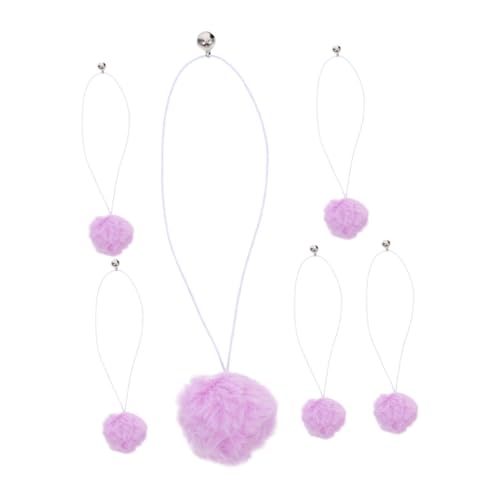 PartyKindom 6pcs -Katze Baumelner Ball Mit Bellkatze Und Kratzendem Pfosten Interaktive Katzenspielzeug -ersatzkugeln PartyKindom 6pcs -Katze Baumelner Ball Mit Bellkatze Und Kratzendem Pfosten Interaktive Katzenspielzeug -ersatzkugeln von PartyKindom