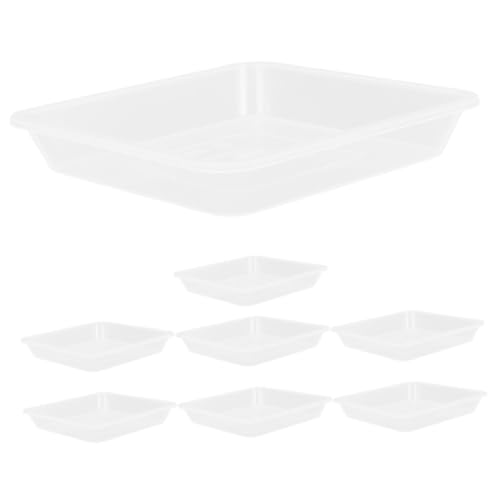 PartyKindom 8 Stück Teiliges Quadratische Pflanzuntersetzer Hochwertige und Langlebige Blumentopfuntersetzer mit Minimalistischer Ästhetik für und Außenpflanzen und Robust PartyKindom 8 Stück Teiliges Quadratische Pflanzuntersetzer Hochwertige und Langlebige Blumentopfuntersetzer mit Minimalistischer Ästhetik für und Außenpflanzen und Robust von PartyKindom