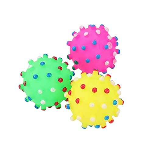 PartyKindom 8Stücke Geräuschen Kreativer Stacheliger Ball für Haustiere Interaktives Spielverhalten Reduzierung von Langeweile Zufällige PartyKindom 8Stücke Geräuschen Kreativer Stacheliger Ball für Haustiere Interaktives Spielverhalten Reduzierung von Langeweile Zufällige von PartyKindom