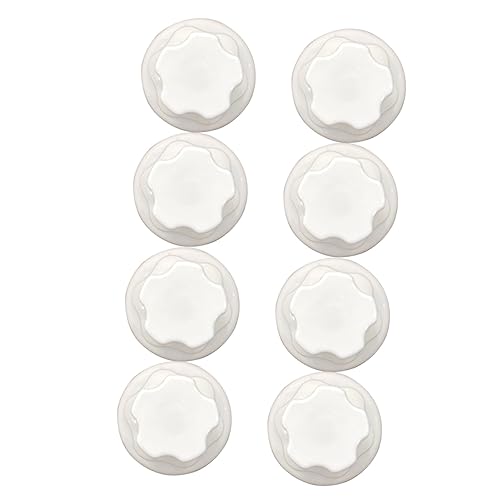 PartyKindom 8Stücke Saugnapf Clips Für Schildkrötenplattform Fischtank Halterungen Mit Schraubgewinde Und Rändelmutter Für Aquarien Und Inkubatoren Transparentes Design von PartyKindom