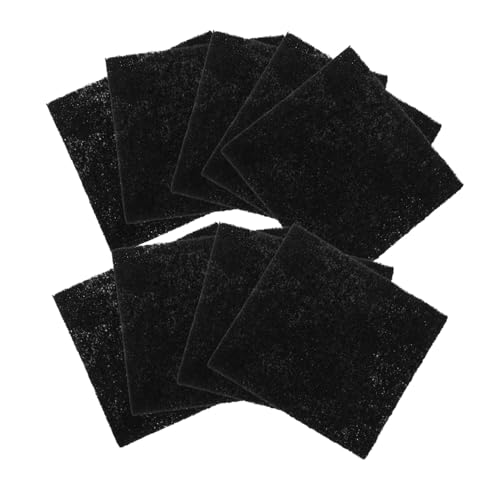 PartyKindom 9 Stück Aktivkohlefilter Matte Teiliges Geruchsentfernende Katzenstreu Filterpads Langlebig und Kompatibel mit Standard Katzenklos zur Geruchsneutralisation und Luftverbesserung von PartyKindom