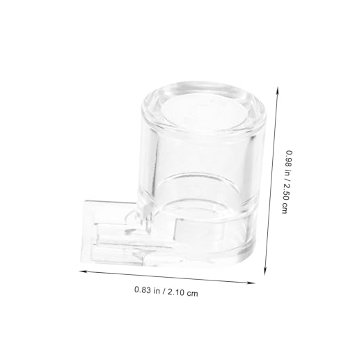 PartyKindom Ameisen Wasser fütterung gerät Futterspender zum Aufhängen im Freien für Ameisenwasser Nest Wasserzufuhr Ameisengefütterung klein Ameisen-Tränkebecher Acryl Transparent von PartyKindom