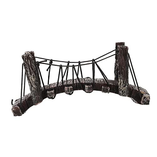 PartyKindom Aquarium Dekoration Brücke Aus Harz Für Garnelen Und Schildkröten Kleine Teichbrücke Als Aquarium Ornament Für Stilvolles Aquarien Setup von PartyKindom