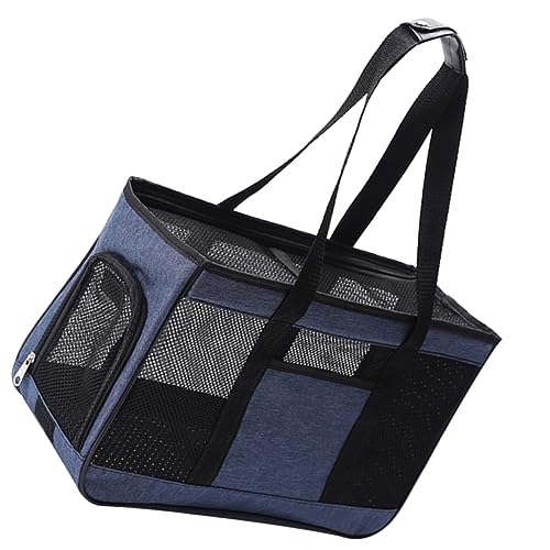 PartyKindom Atmungsaktive Große Haustier Tragetasche mit Verstellbarem Schultergurt Strapazierfähigem Oxford Material Leichter Handhabung für Katzen Kaninchen und Kleine Tiere für Outdoor PartyKindom Atmungsaktive Große Haustier Tragetasche mit Verstellbarem Schultergurt Strapazierfähigem Oxford Material Leichter Handhabung für Katzen Kaninchen und Kleine Tiere für Outdoor von PartyKindom