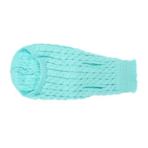 PartyKindom Atmungsaktiver Leichter Hundepullover aus Weichem Material Komfortable Haustierkleidung für Kleine Hunde Modischer Einfarbiger Welpenpullover für Winter und Besondere Anlässe von PartyKindom