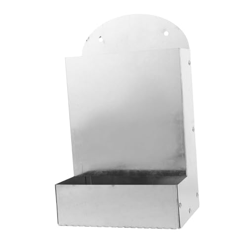 PartyKindom Automatischer Metall-hühnerfuttertrog mit Großem Fassungsvermögen Selbstbedienungs Schwerkraftsystem für Geflügel Vielseitiger Futterspender für Austernschalen und Grit Robust für PartyKindom Automatischer Metall-hühnerfuttertrog mit Großem Fassungsvermögen Selbstbedienungs Schwerkraftsystem für Geflügel Vielseitiger Futterspender für Austernschalen und Grit Robust für von PartyKindom