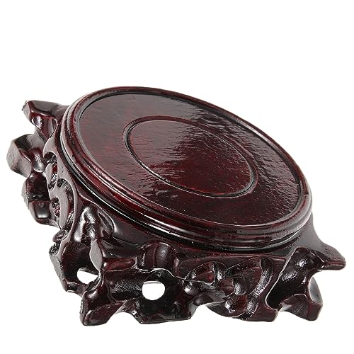 PartyKindom Buddha Holzsockel für und Pflanzen Runder Ständer Massivem für Dekoration Bonsai und Kunsthandwerk und für Zuhause oder Büro PartyKindom Buddha Holzsockel für und Pflanzen Runder Ständer Massivem für Dekoration Bonsai und Kunsthandwerk und für Zuhause oder Büro von PartyKindom
